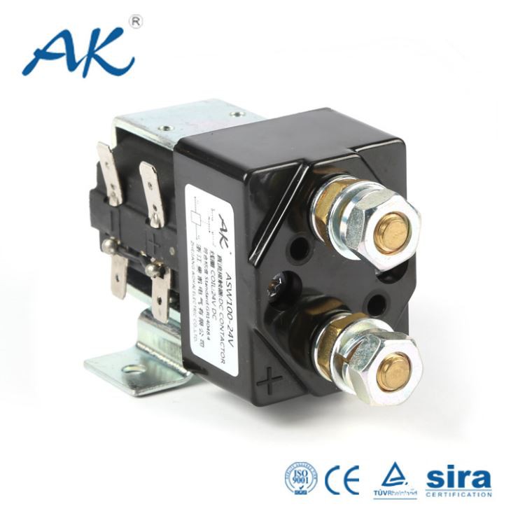 12V /24V Coil 100A DC Motor Voltage Controller Contactor Relay